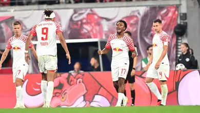O Leipzig n&atilde;o s&oacute; virou o placar, mas doutrinou o Stuttgart numa mostra de for&ccedil;a