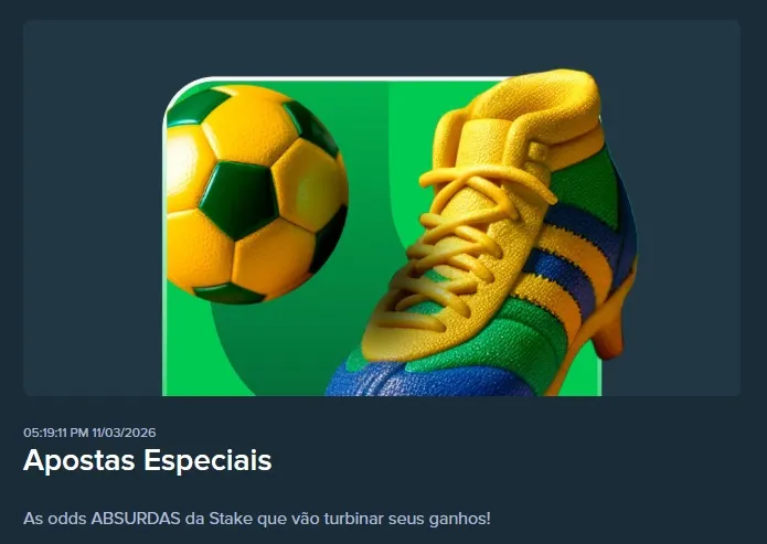 Multiplicador de odds dispon&iacute;vel para apostas esportivas na Stake