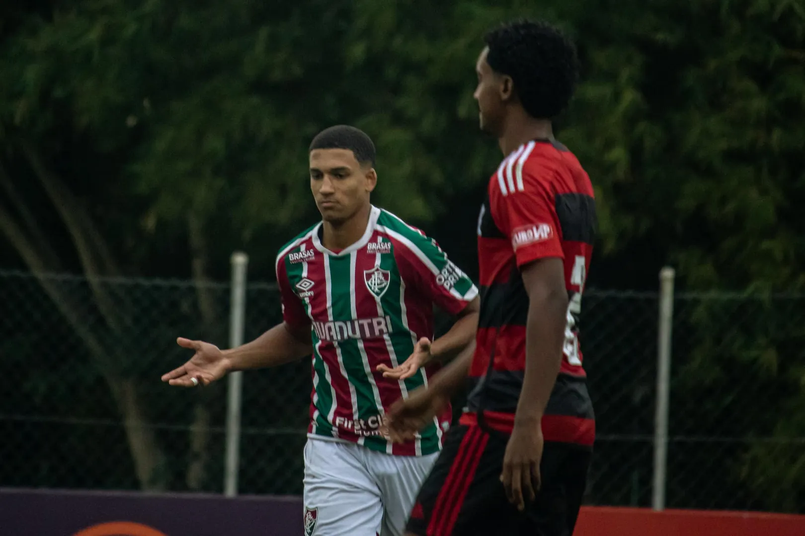 Kau&atilde; Elias preferiu Fluminense ao Flamengo antes de chegar a Xer&eacute;m e recusou investidas do rival - FOTO: LEONARDO BRASIL/ FLUMINENSE FC