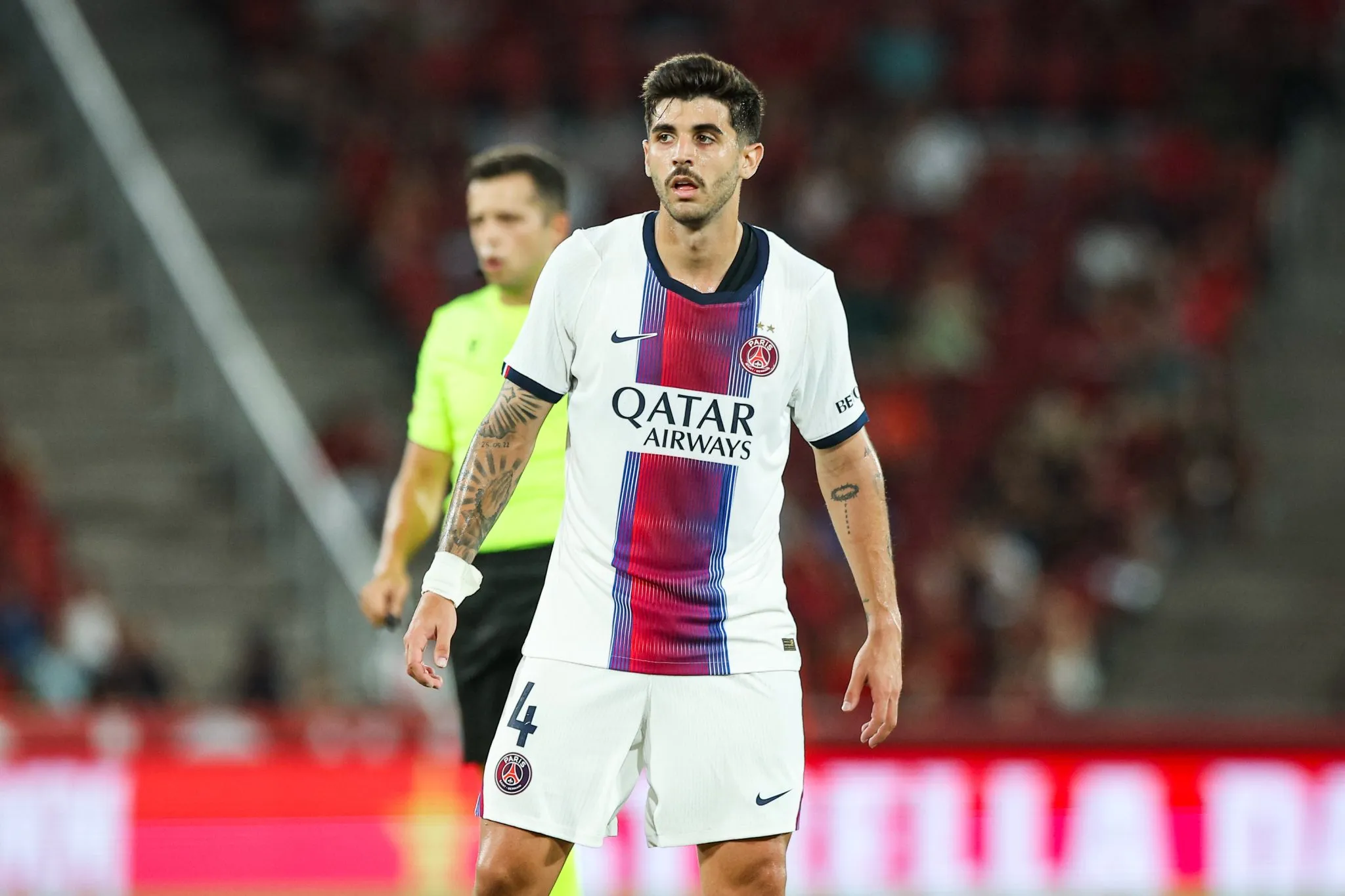 Beraldo em a&ccedil;&atilde;o pelo PSG