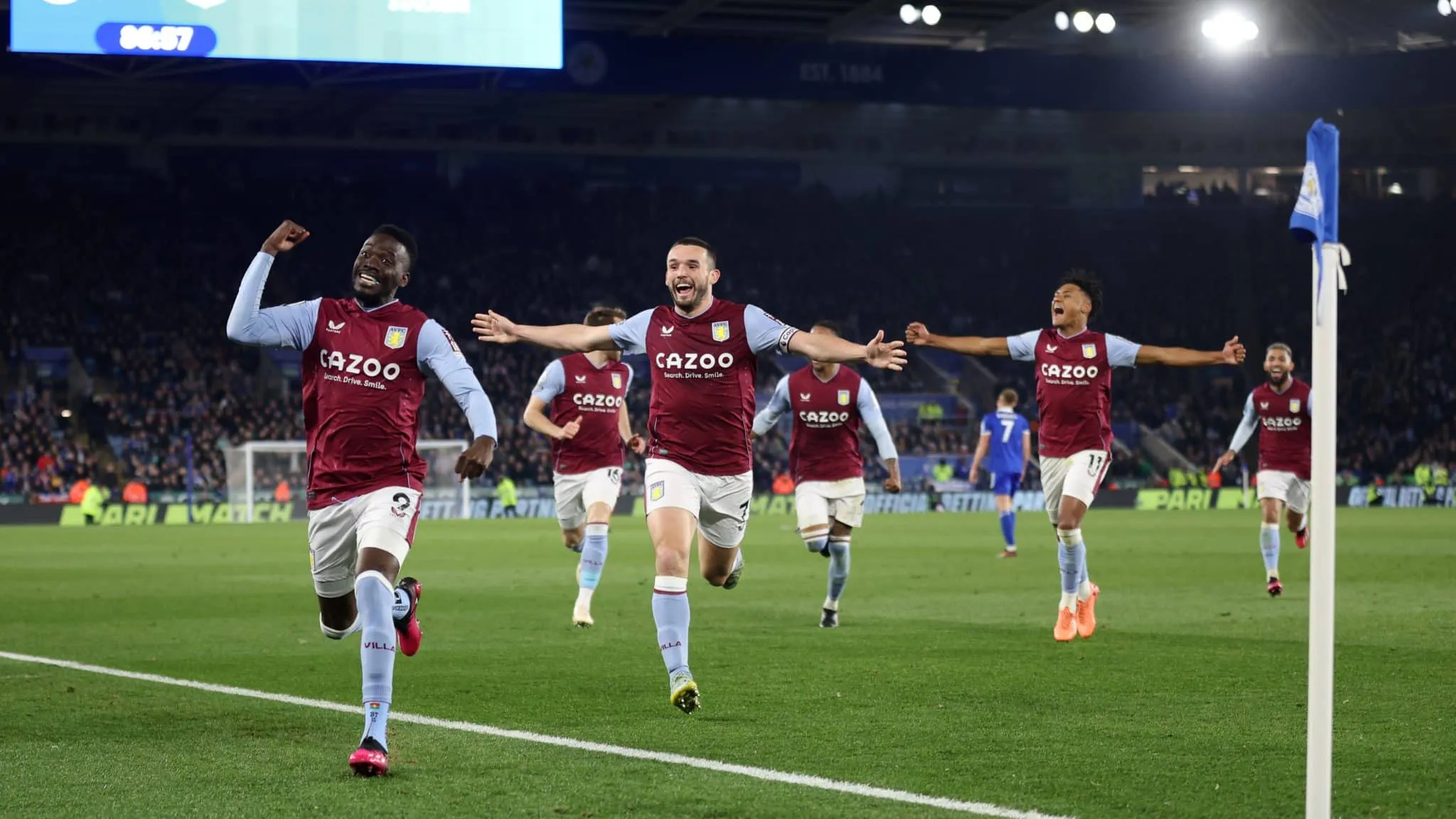 Traor&eacute; encontrou um lindo chute de fora da &aacute;rea para arrancar a vit&oacute;ria ao Aston Villa na reta final