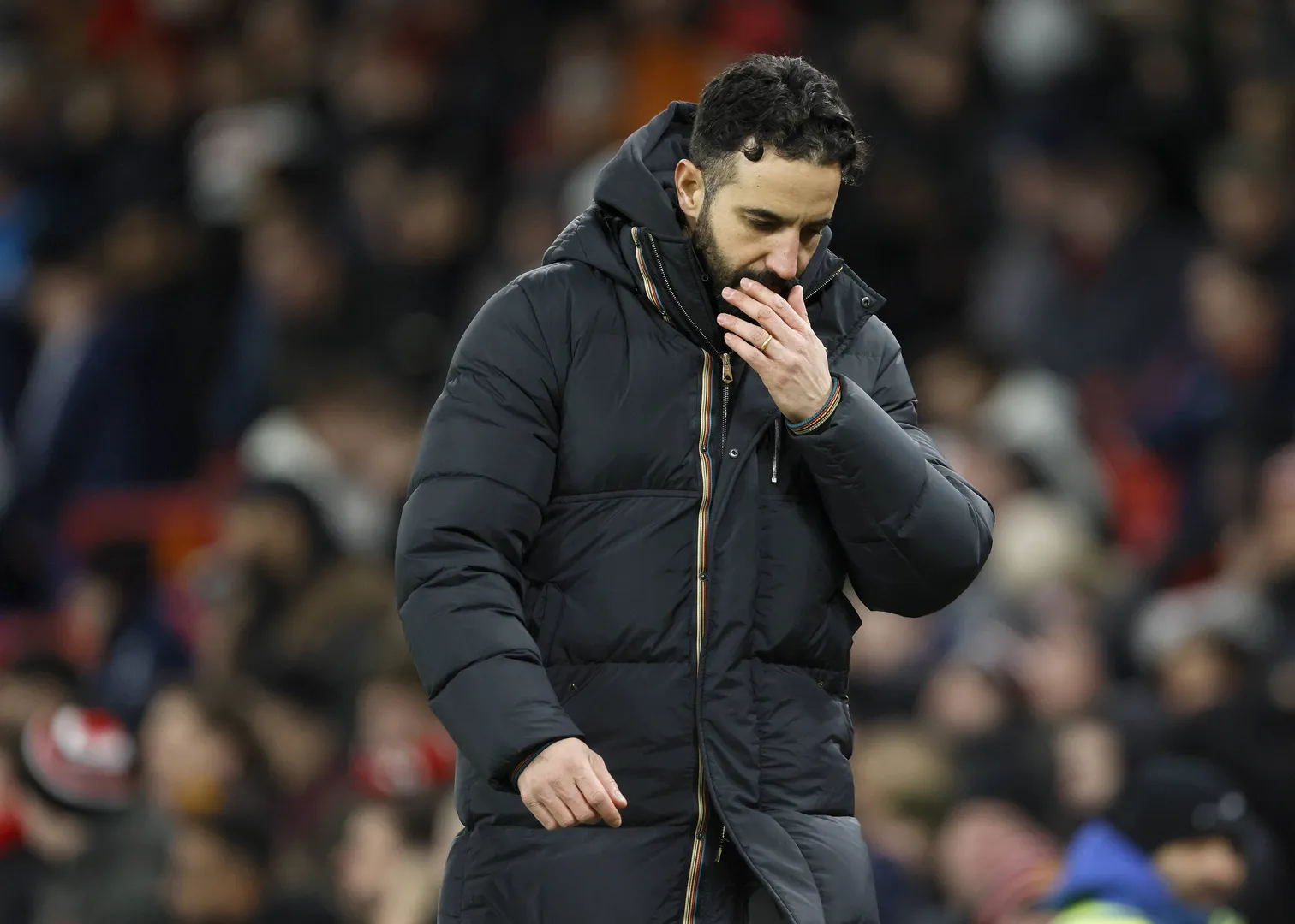 R&uacute;ben Amorim demonstra preocupa&ccedil;&atilde;o com situa&ccedil;&atilde;o do United na tabela da Premier League