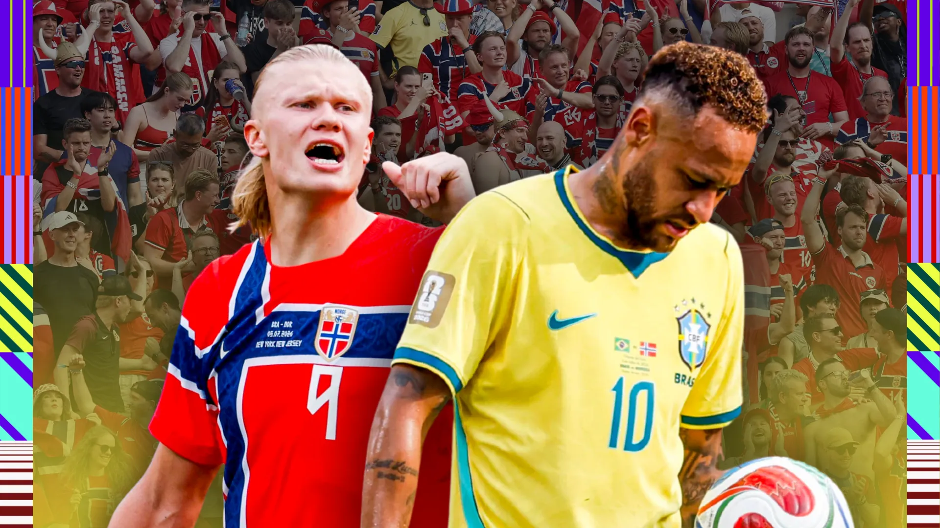 Haaland brilha e Neymar marca em elimina&ccedil;&atilde;o: Veja as notas de Brasil 1 x 2 Noruega pela Copa
