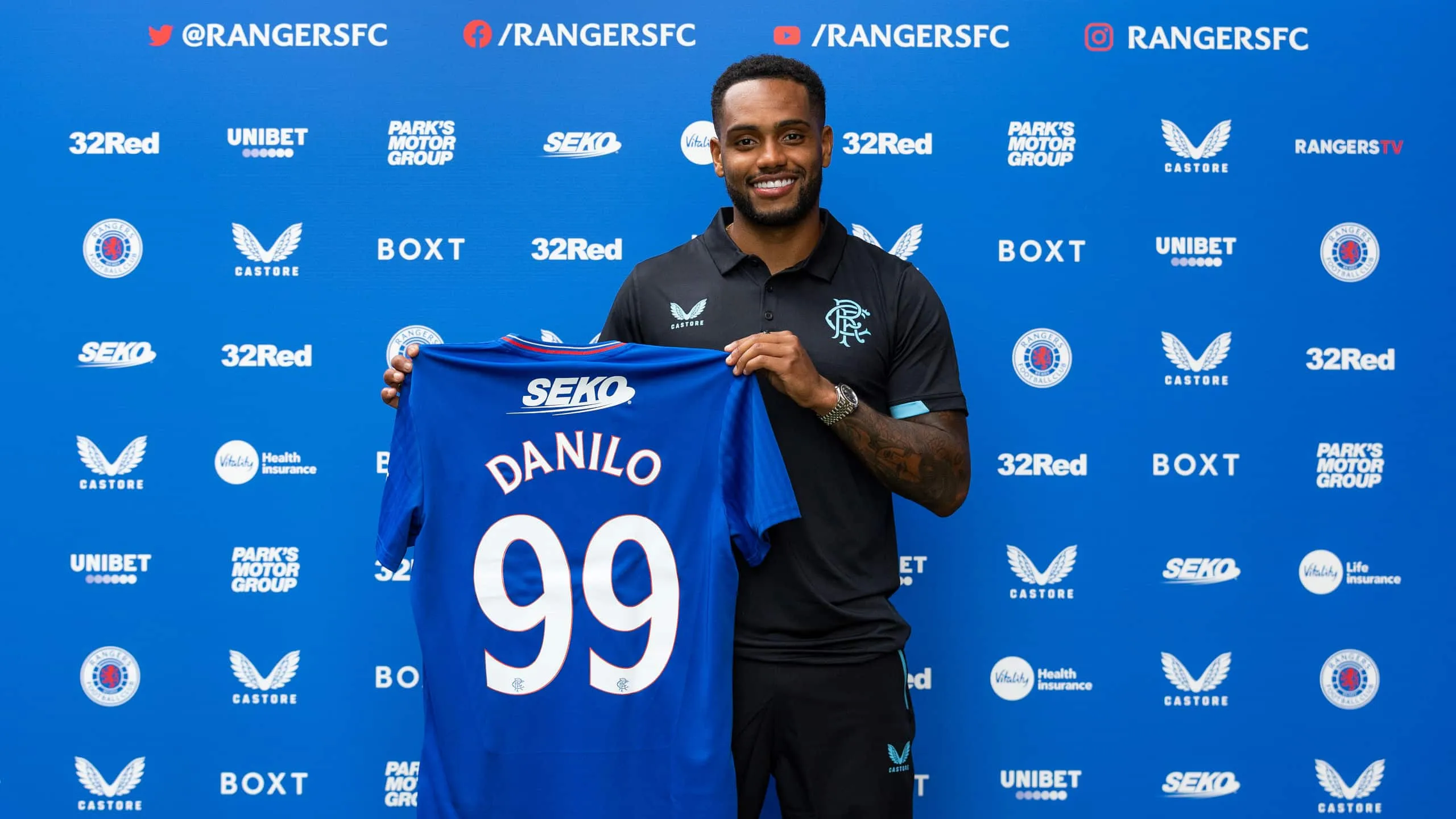 Brasileiro no Rangers: Danilo deixa o Feyenoord e vai para a Esc&oacute;cia