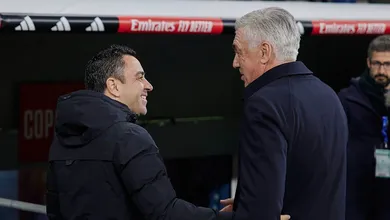 Ancelotti sobre gol anulado: &ldquo;Tenho d&uacute;vidas&rdquo;; Xavi: &ldquo;Me surpreendo com a declara&ccedil;&atilde;o, &eacute; cient&iacute;fico&rdquo;