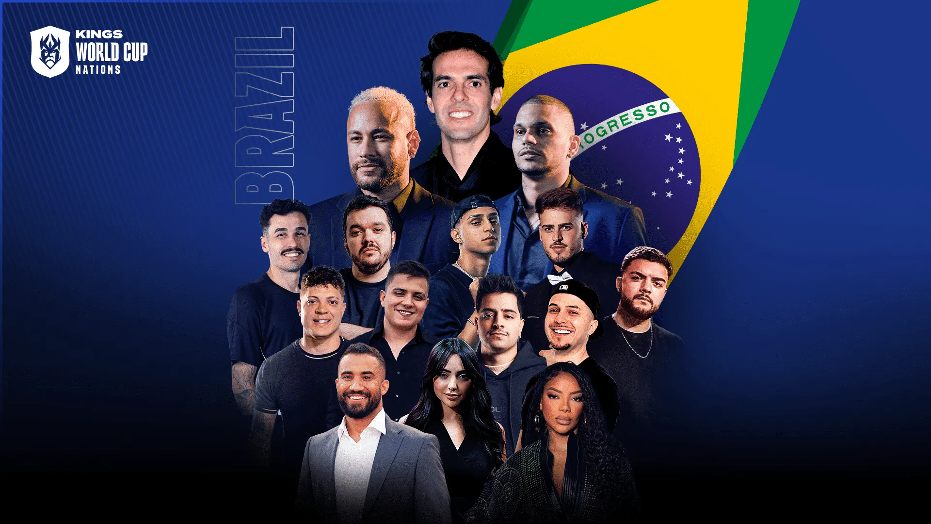 Torneio de Piqu&eacute;, Kings League chega ao Brasil com Neymar, Kak&aacute; e Ludmilla