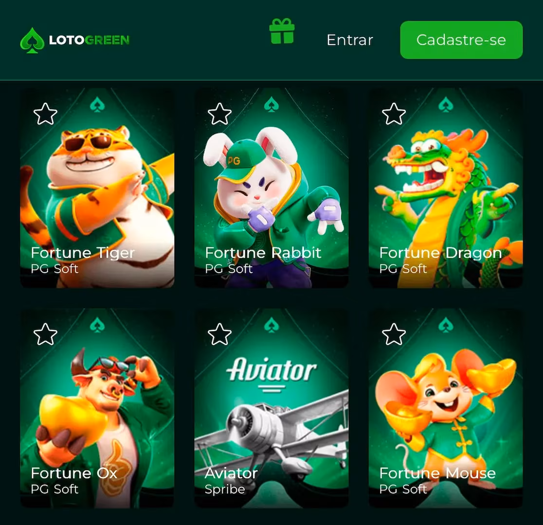 P&aacute;gina de cassino da Lotogreen &eacute; uma op&ccedil;&atilde;o &agrave; Claro Bet cassino