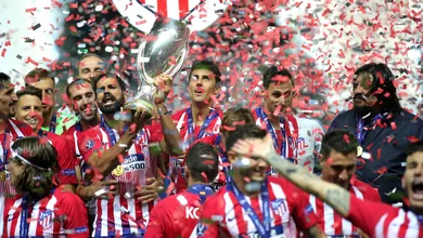 O Atleti d&aacute; uma prova de for&ccedil;a ao conquistar a Supercopa Europeia em cima do Real Madrid