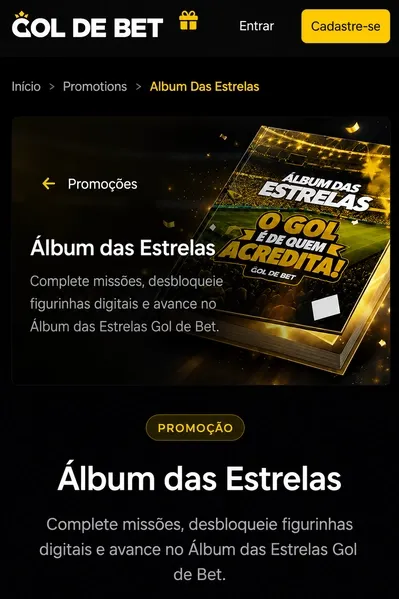 &Aacute;lbum das Estrelas, da Goldebet