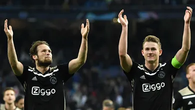 O destino foi providencial ao Ajax, por unir uma dupla de zaga com o quilate de Blind e De Ligt