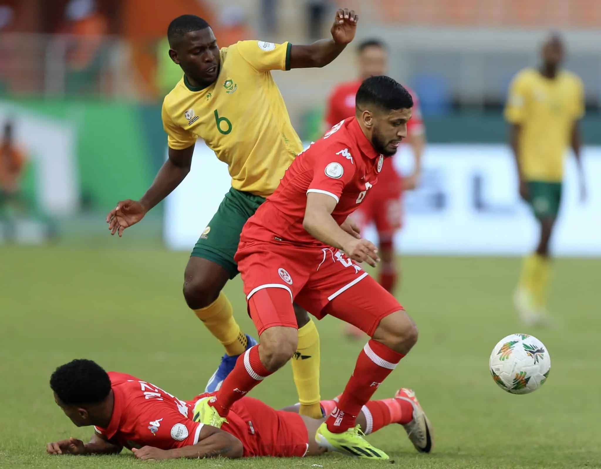 Nenhum gol, muita decep&ccedil;&atilde;o: a Tun&iacute;sia foi eliminada da Copa Africana de Na&ccedil;&otilde;es em uma tarde com dois 0 a 0