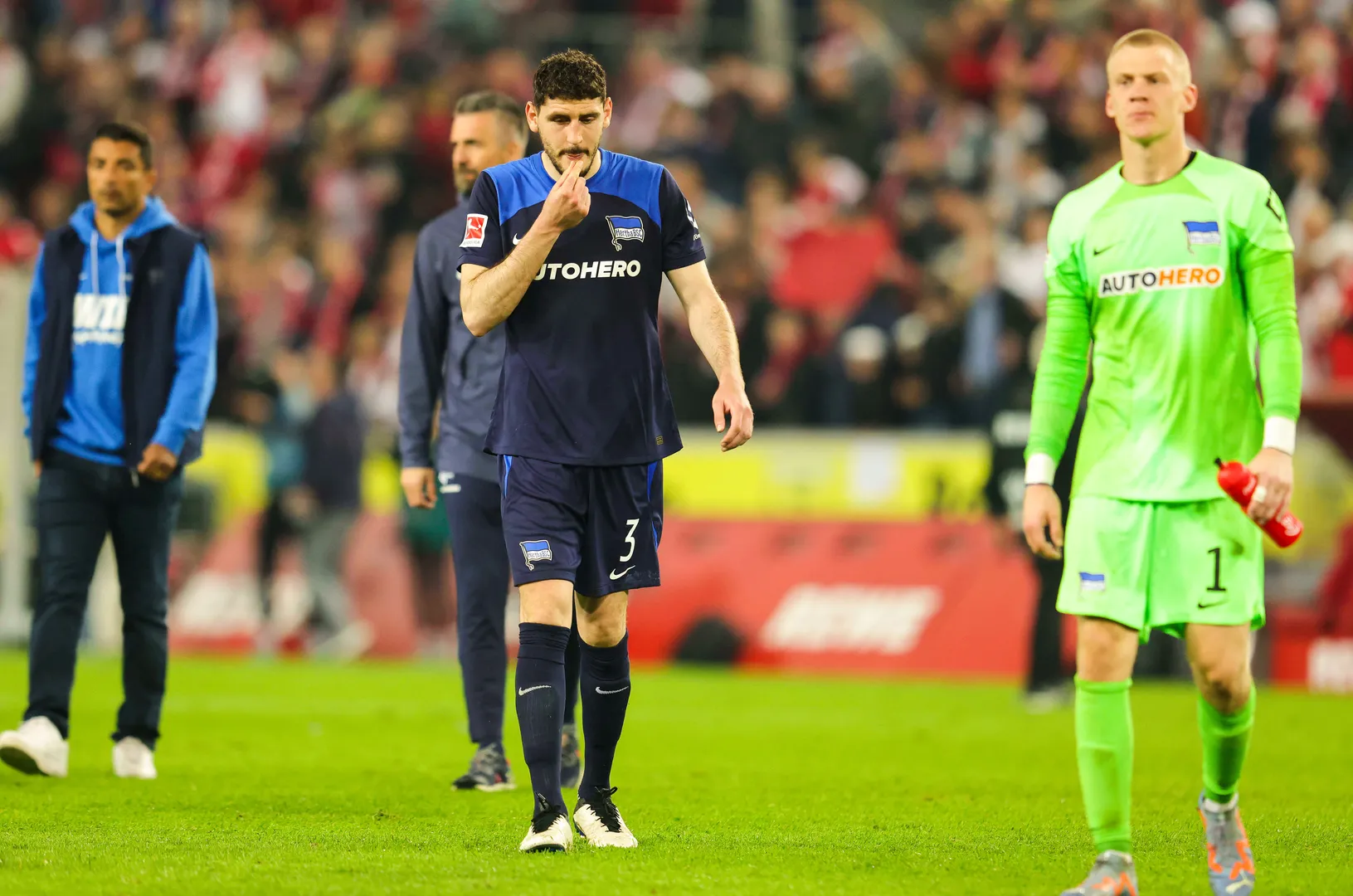 Agust&iacute;n Rogel, zagueiro do Hertha Berlin