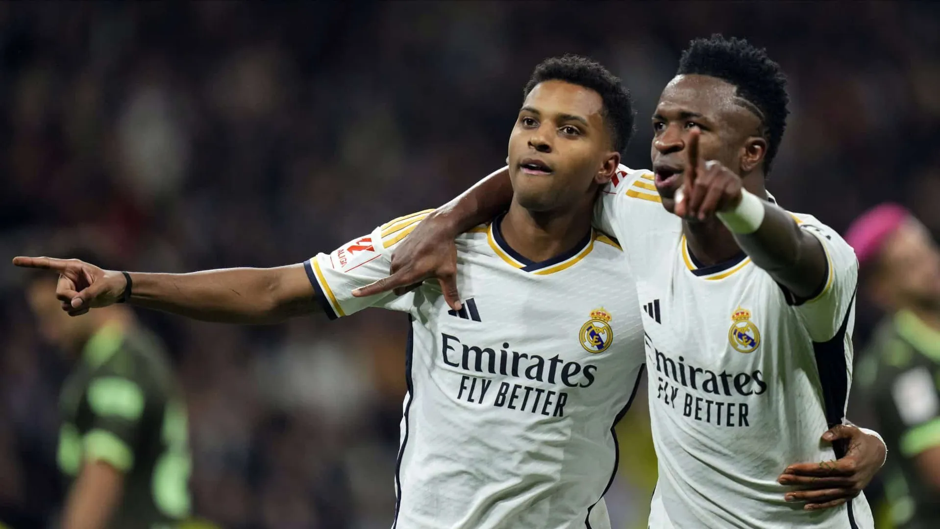 Vinicius Junior e Rodrygo pelo Real Madrid (Foto: IMAGO / Pressinphoto)