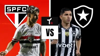 S&atilde;o Paulo x Botafogo: onde assistir, hor&aacute;rio e prov&aacute;veis escala&ccedil;&otilde;es