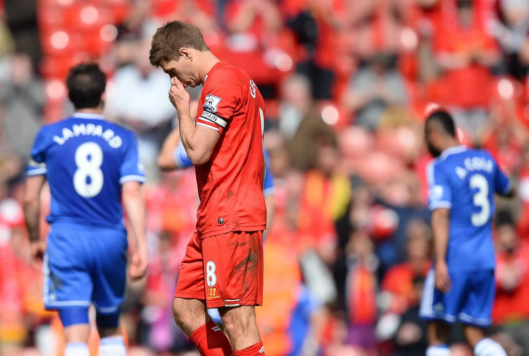 Hoje o torcedor do Liverpool pode ter presenciado o novo escorreg&atilde;o de Gerrard