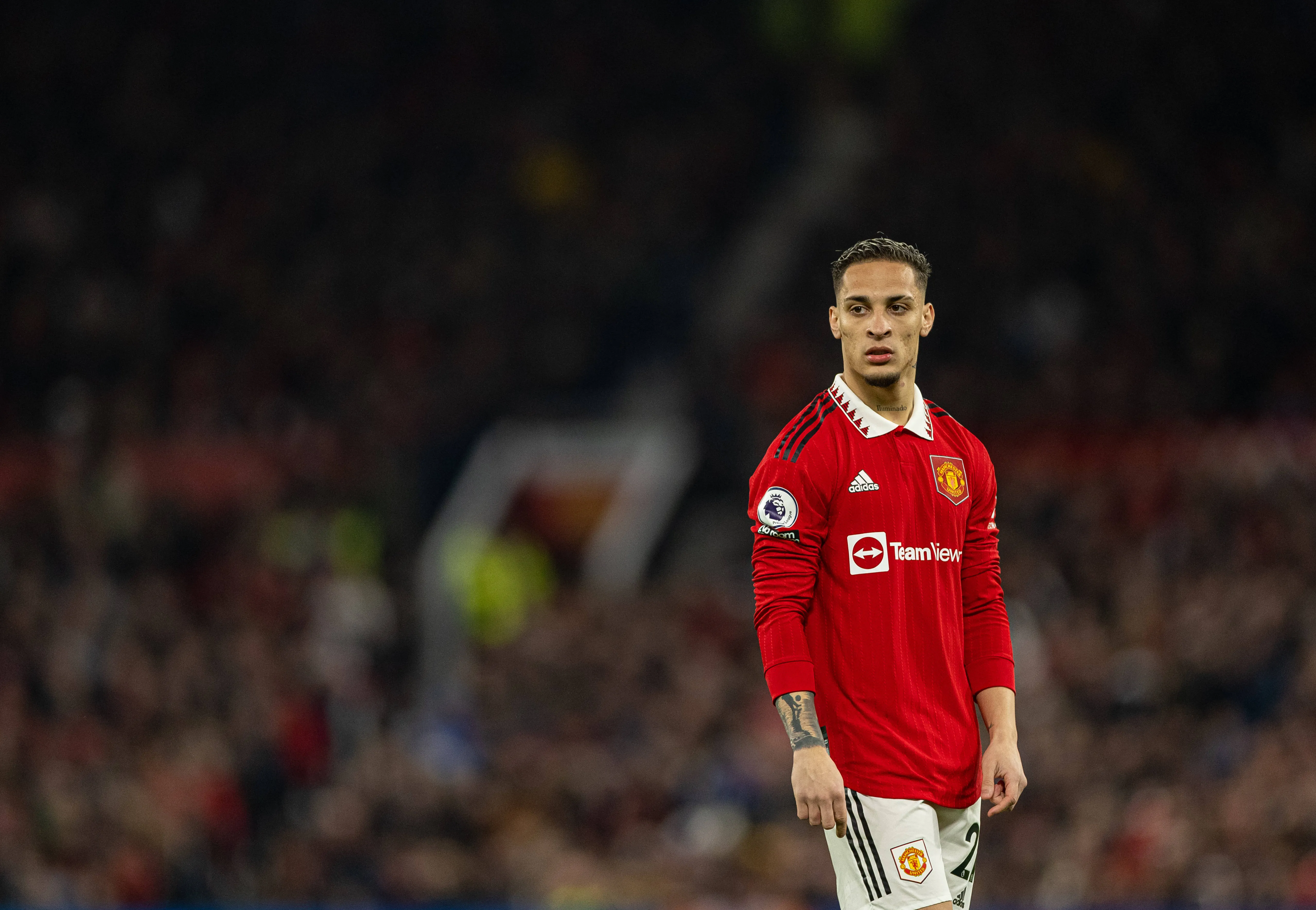 Antony durante passagem pelo Manchester United (Foto: IMAGO / Propaganda Photo)