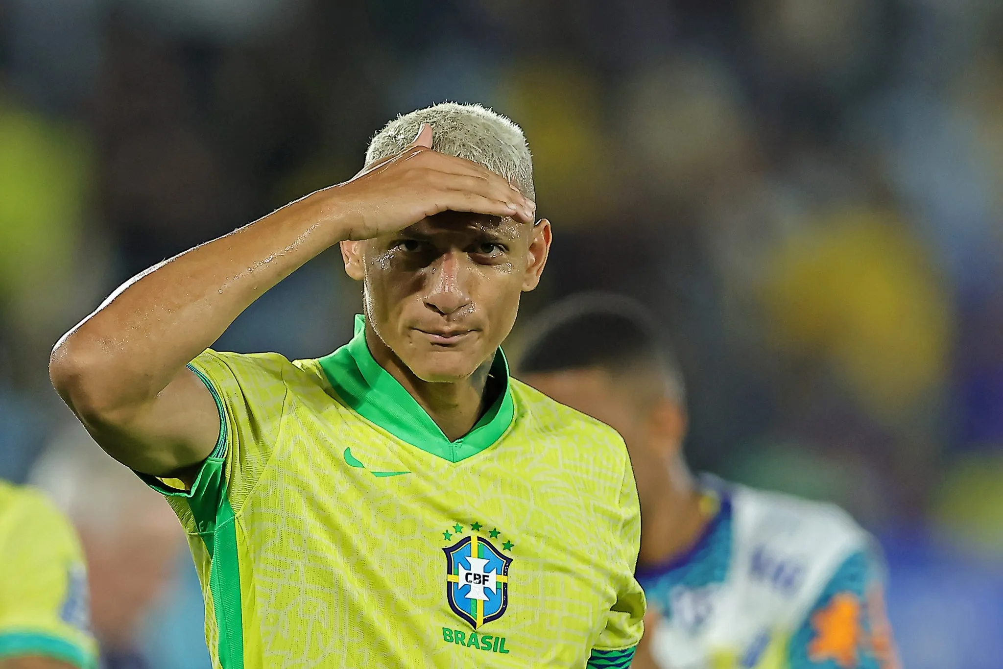 Richarlison foi um dos jogadores que perdeu espa&ccedil;o com Ancelotti 
(Foto: ActionPlus / Icon Sport)