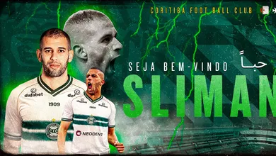 Slimani no Coritiba &eacute; uma hist&oacute;ria inusitada com gosto de nostalgia pela Copa de 2014