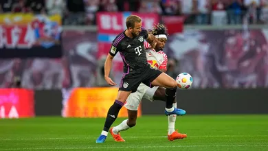 O Leipzig dava um show de efici&ecirc;ncia, mas o Bayern reagiu e arrancou um grande empate