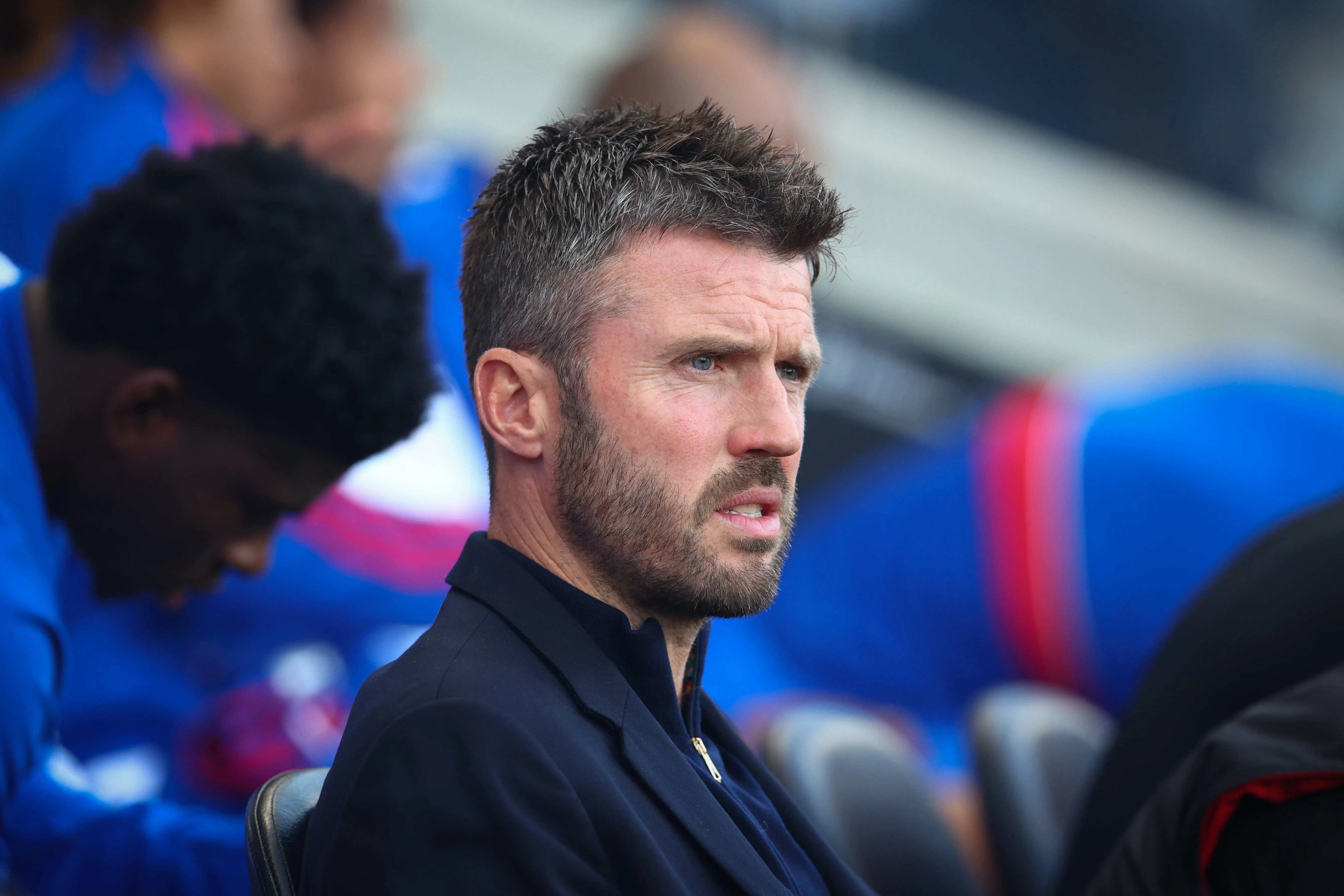 Michael Carrick em jogo do United