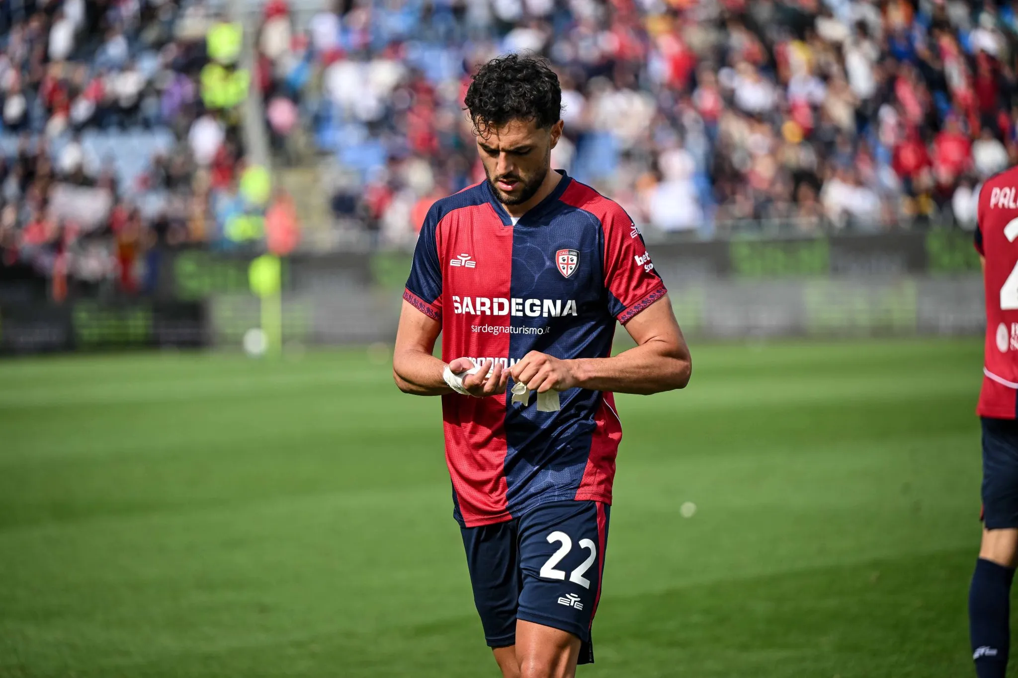 Alberto Dossena, zagueiro do Cagliari 