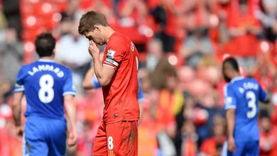 Hoje o torcedor do Liverpool pode ter presenciado o novo escorreg&atilde;o de Gerrard