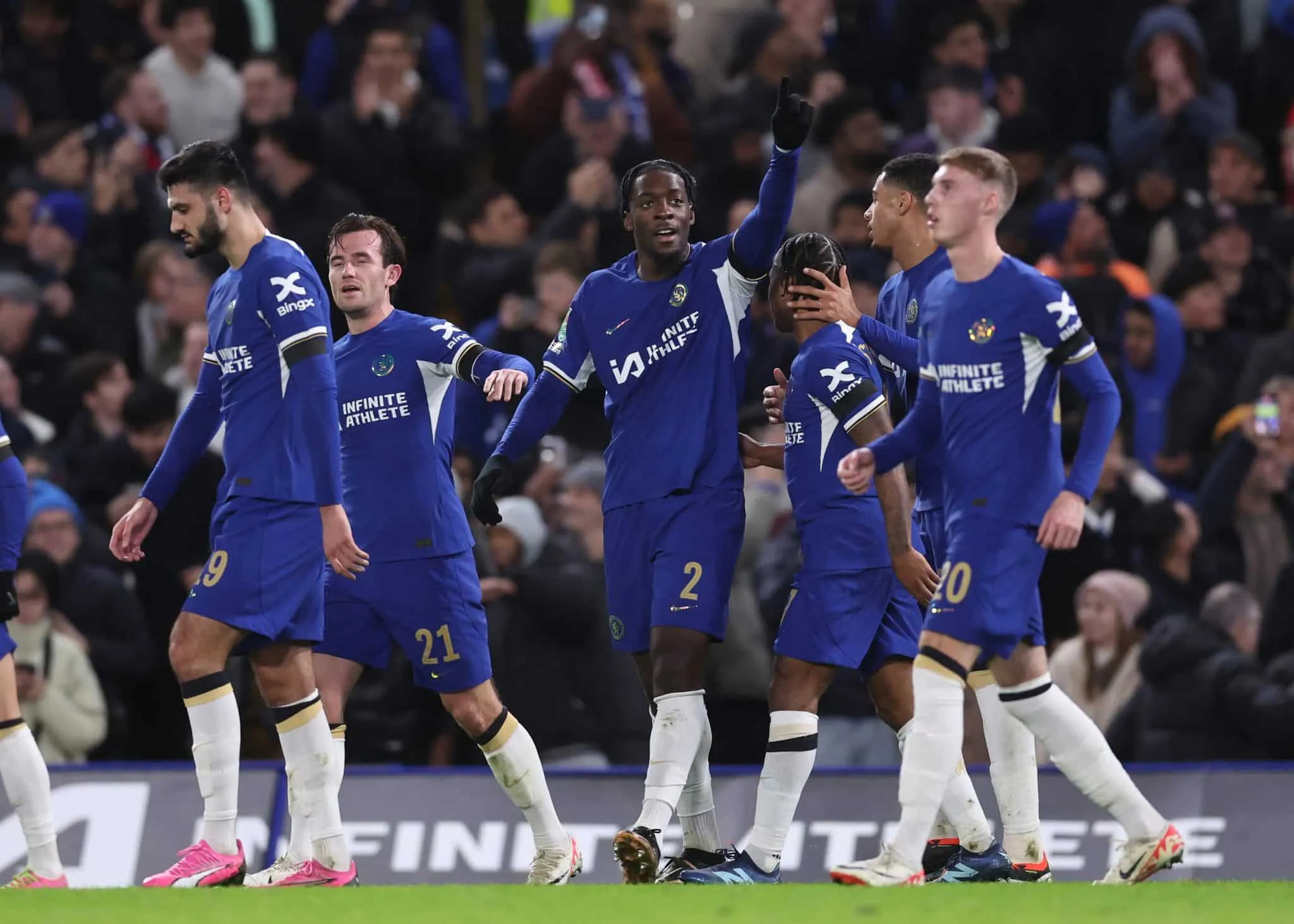 Pressionado? Que nada&hellip; o Chelsea destruiu o Middlesbrough em Stamford Bridge e est&aacute; na final da Copa da Liga