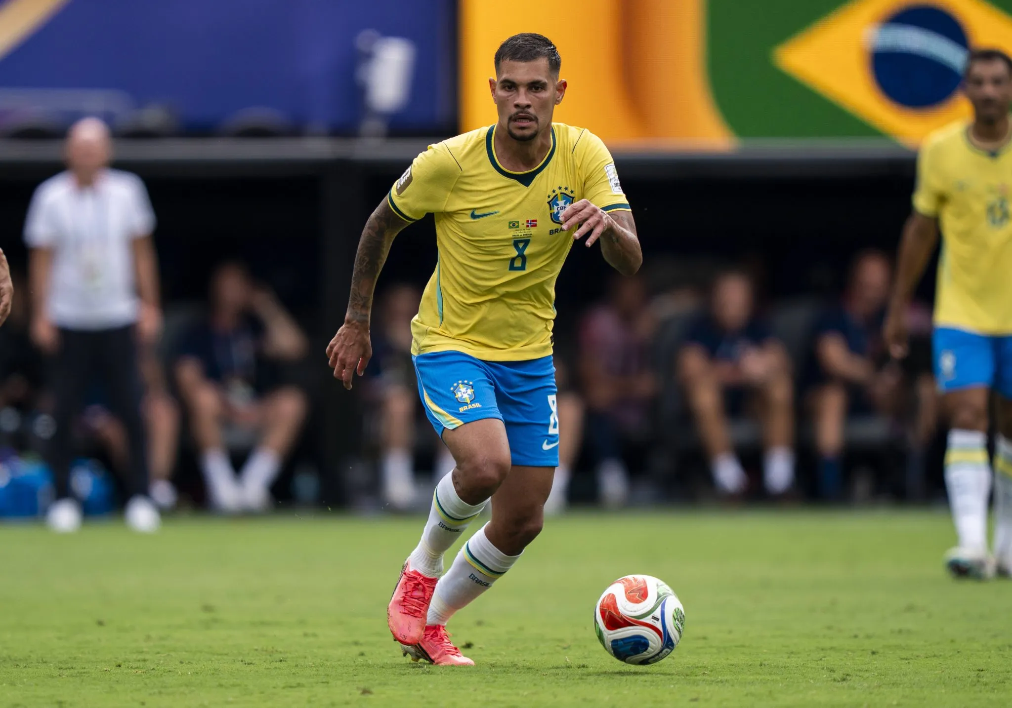 Bruno Guimar&atilde;es em a&ccedil;&atilde;o pela sele&ccedil;&atilde;o brasileira