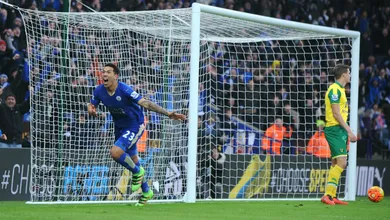 Gol do Leicester no fim foi t&atilde;o comemorado que a festa acabou registrada na escala Richter
