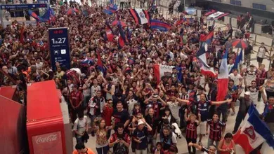 [V&iacute;deo] A torcida do San Lorenzo fez o aeroporto parecer est&aacute;dio na despedida rumo ao Mundial