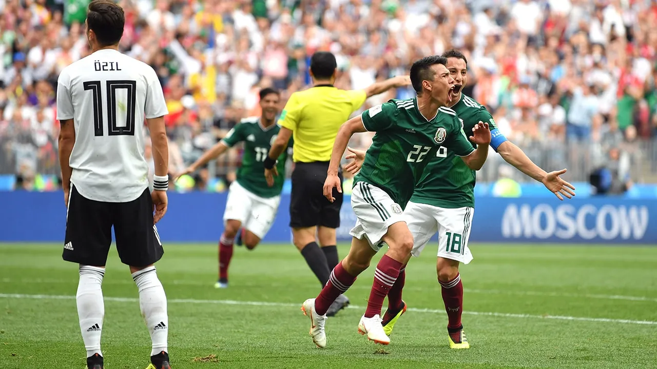 M&eacute;xico faz campe&otilde;es do mundo arderem na estreia da Copa e vence Alemanha de forma hist&oacute;rica