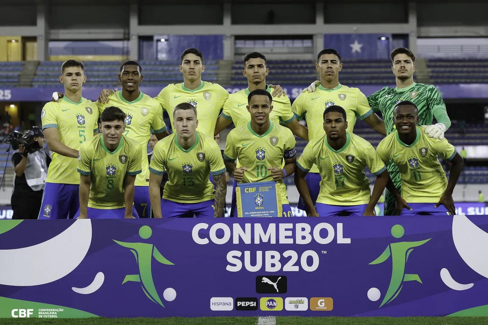 Sele&ccedil;&atilde;o sub-20 jogou estava devendo no Sul-Americano Foto: (Rafael Ribeiro/CBF)
