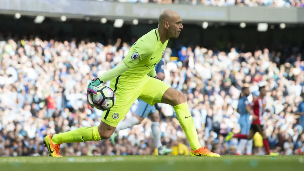 Willy Caballero, titular contra o Sunderland (Foto: AP)