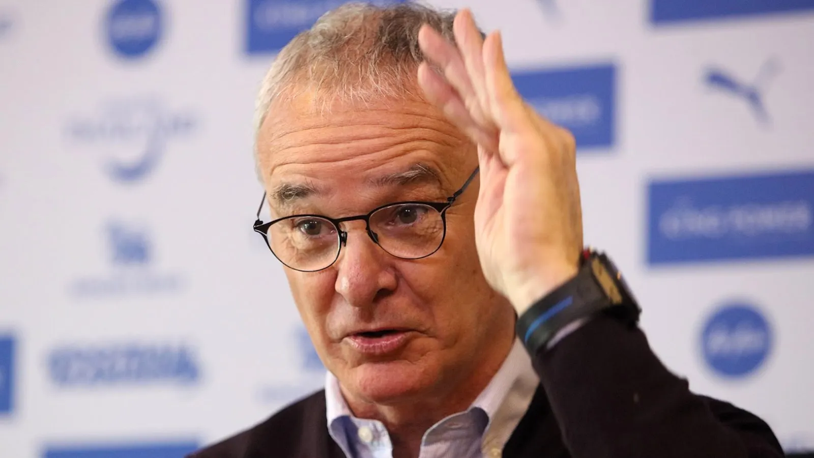 Ranieri se empolgou tanto ao falar sobre o t&iacute;tulo que at&eacute; parecia possu&iacute;do pelo Super Mario