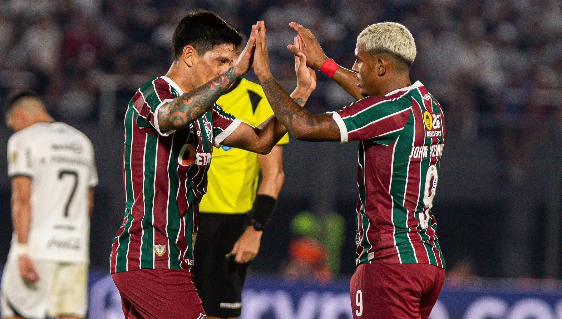 Fluminense venceu o Olimpia no Defensores del Chaco para se classificar para a semifinal da Libertadores - Foto: Marcelo Gon&ccedil;alves/Fluminense FC