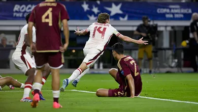 Nem Alemanha x Espanha, nem Portugal x Fran&ccedil;a: o melhor jogo do dia foi Venezuela x Canad&aacute;