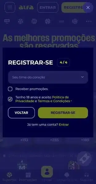 Alfabet: apostas esportivas e recursos em Abril 2026