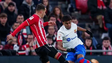 Em tentativa de revanche no San Mam&eacute;s, Barcelona tem duas baixas importantes e s&oacute; empata com Athletic Bilbao