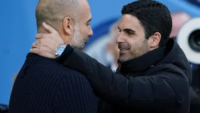 Ap&oacute;s alfinetada, Arteta se solidariza com Guardiola: &lsquo;Sei como &eacute; dif&iacute;cil&rsquo;