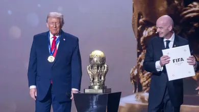 &lsquo;Profundo constrangimento&rsquo; atinge a Fifa em rela&ccedil;&atilde;o ao pr&ecirc;mio da paz concedido a Trump