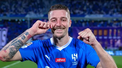 Com show s&eacute;rvio, Al-Hilal goleia e &eacute; campe&atilde;o da 1&ordf; Liga Saudita de times estrelados