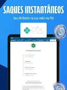 Imagem da Sportingbet promovendo seu saque instant&acirc;neo via Pix
