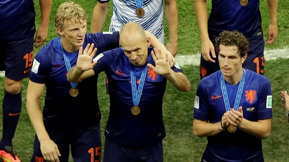 E pensar que, n&atilde;o faz muito tempo, Robben tinha a fama de amarelar&hellip;