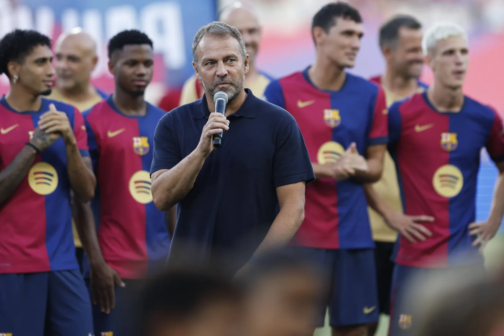 Foto: (Imago) - Hansi Flick, do Barcelona