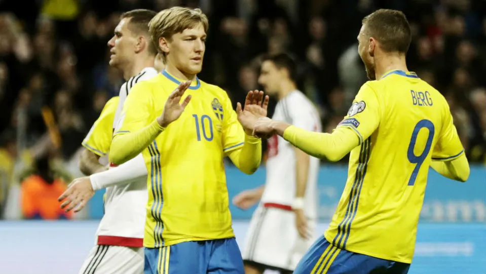 Sem Ibra, Forsberg desponta para ser a nova refer&ecirc;ncia t&eacute;cnica da sele&ccedil;&atilde;o sueca