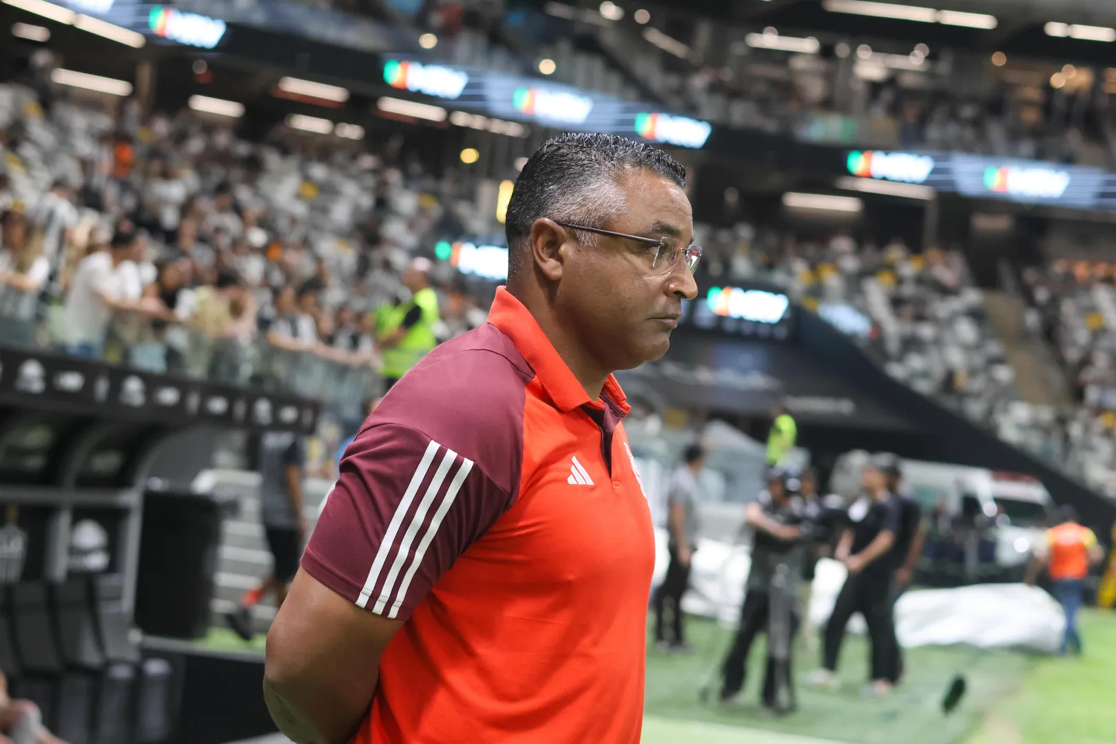 Foto: (Ricardo Duarte/Internacional)  - Roger Machado, t&eacute;cnico do Internacional