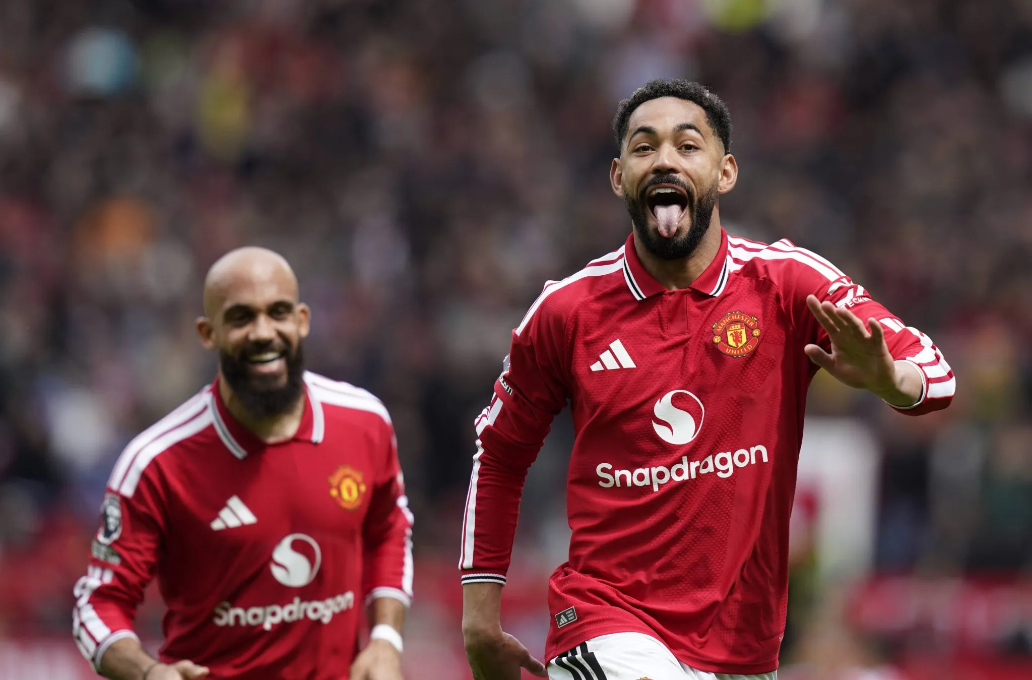 Matheus Cunha marcou na vit&oacute;ria do United sobre o Forest 