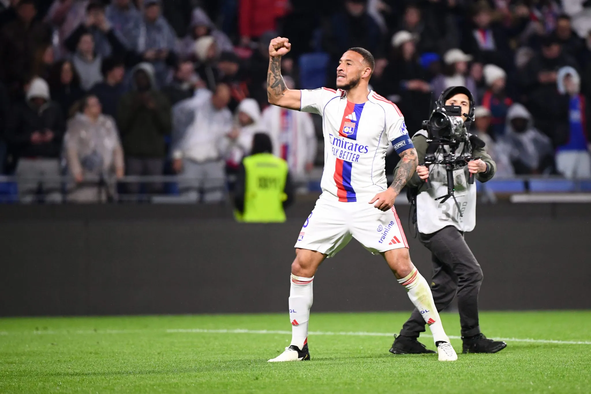 Tolisso comemora gol do Lyon