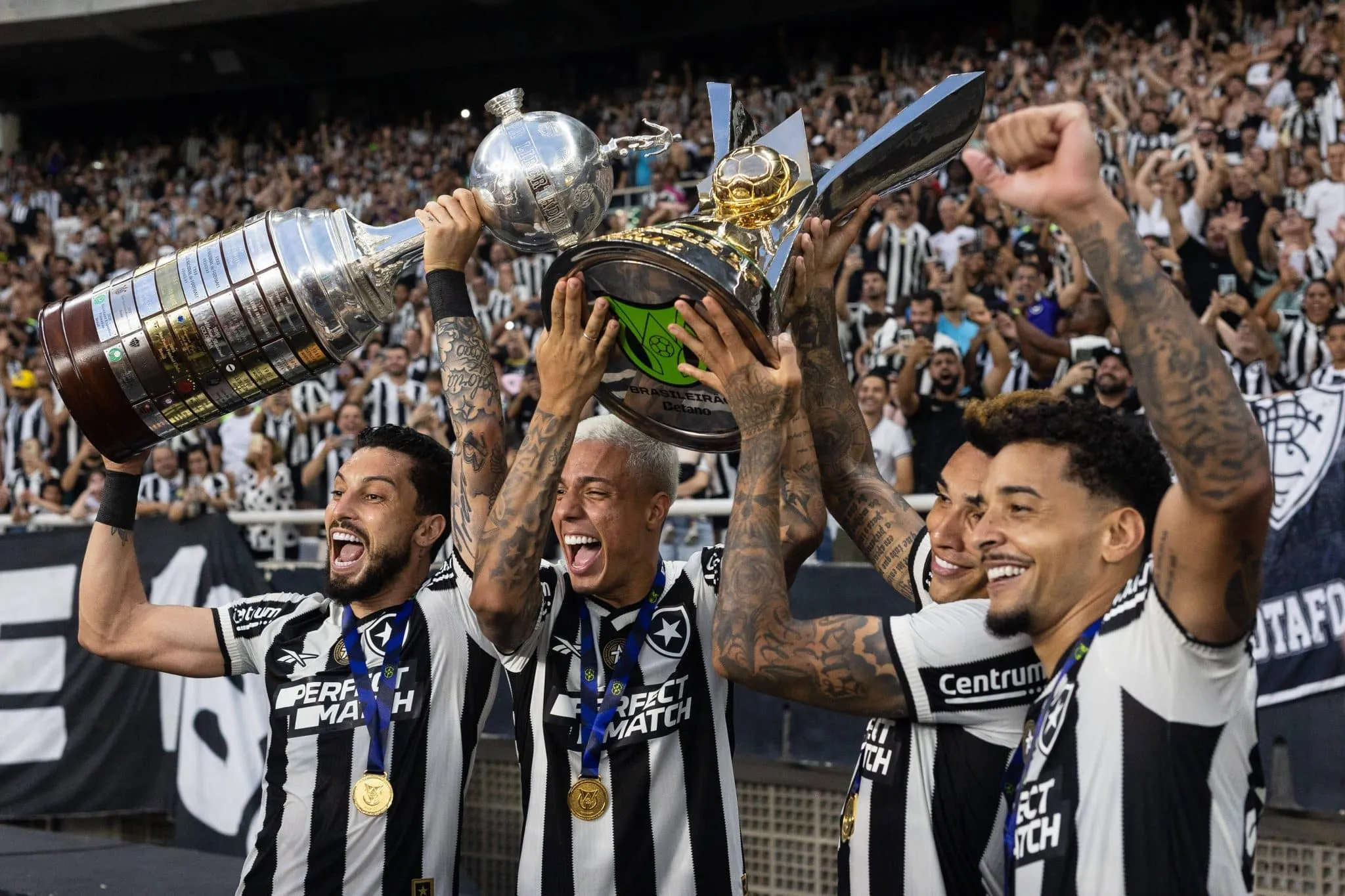 Botafogo encerrou per&iacute;odo sem t&iacute;tulos do Brasileir&atilde;o, mas outros gigantes seguem na fila