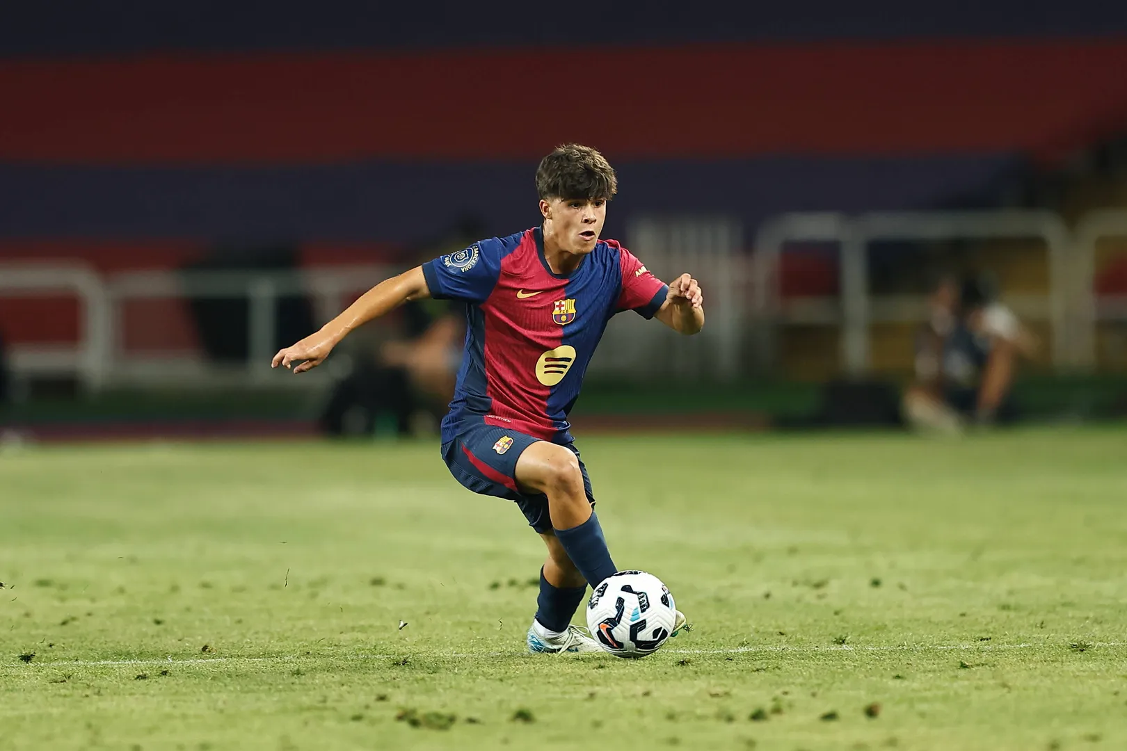 Quim Junyent em a&ccedil;&atilde;o pelo Barcelona